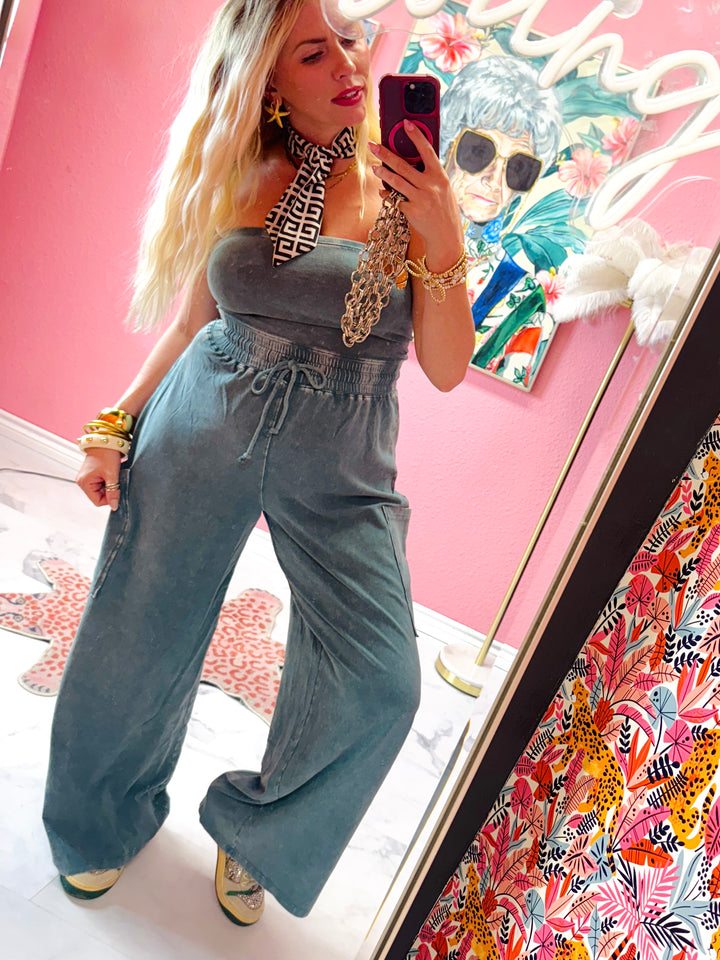 The Kristyn Tube Top Jumpsuit