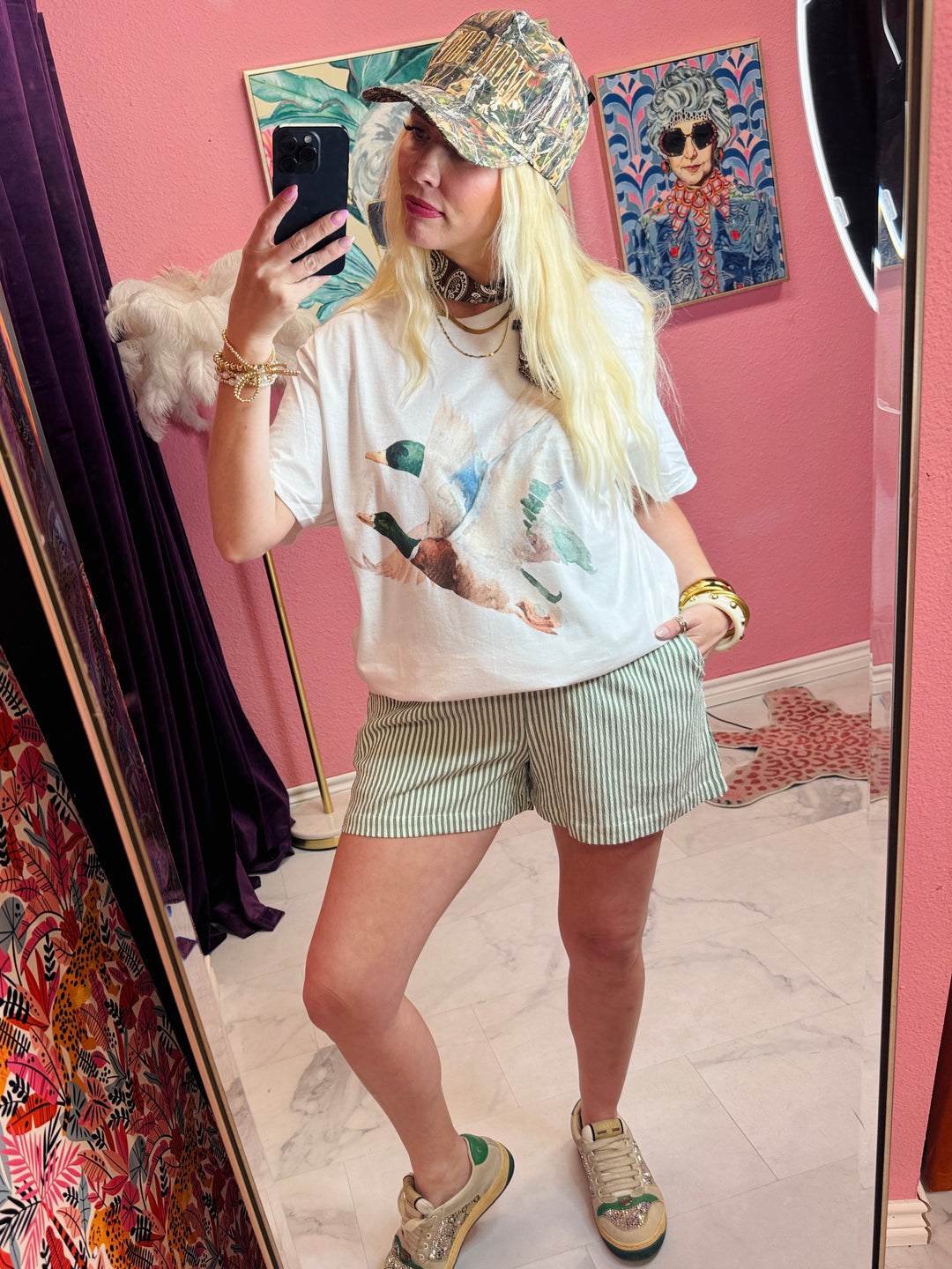 Fly Away Vintage Duck Tee