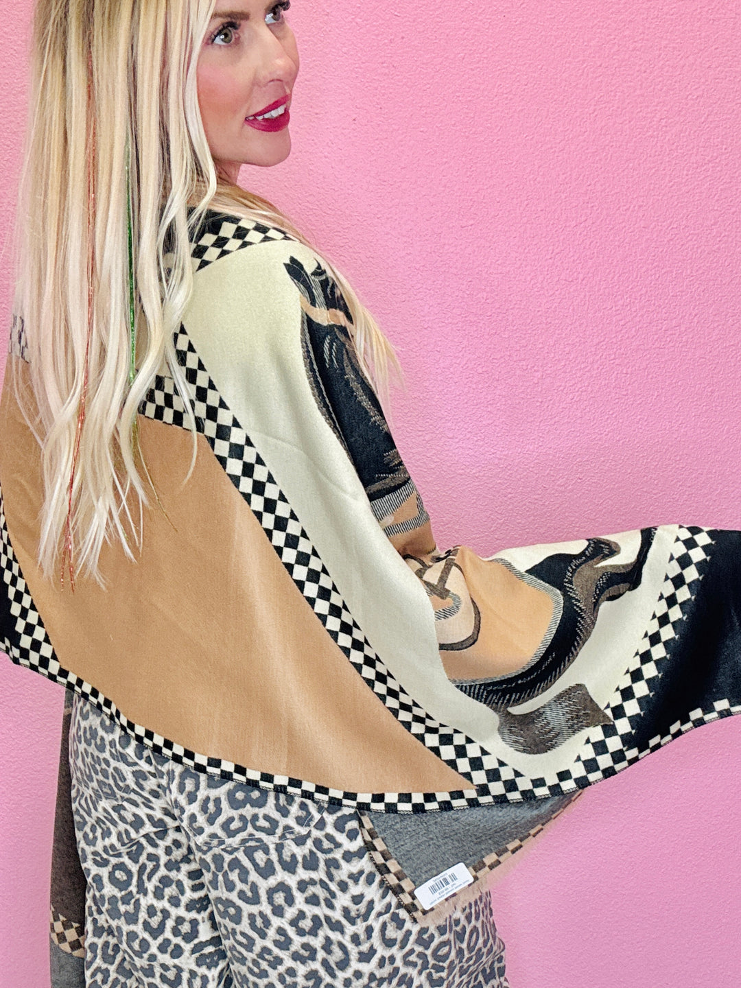 Horse Saddle Blanket Winter Scarf