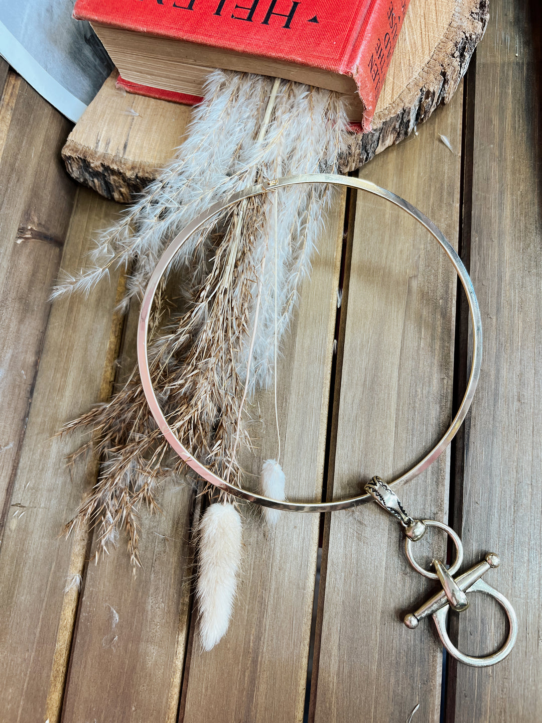 Heidi Horse Bit Choker Necklace