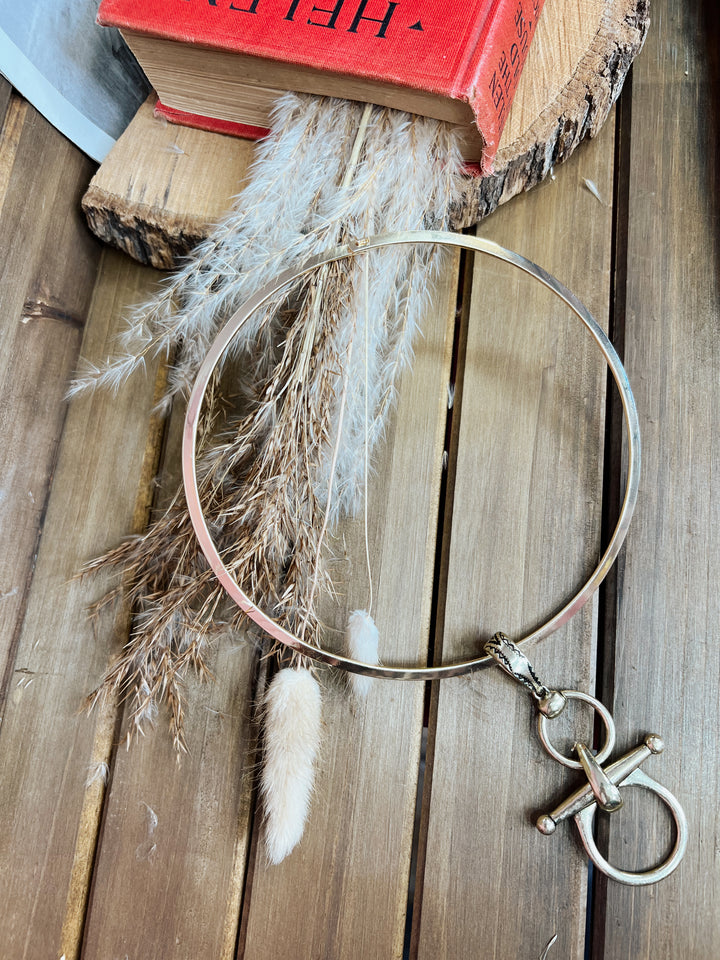 Heidi Horse Bit Choker Necklace