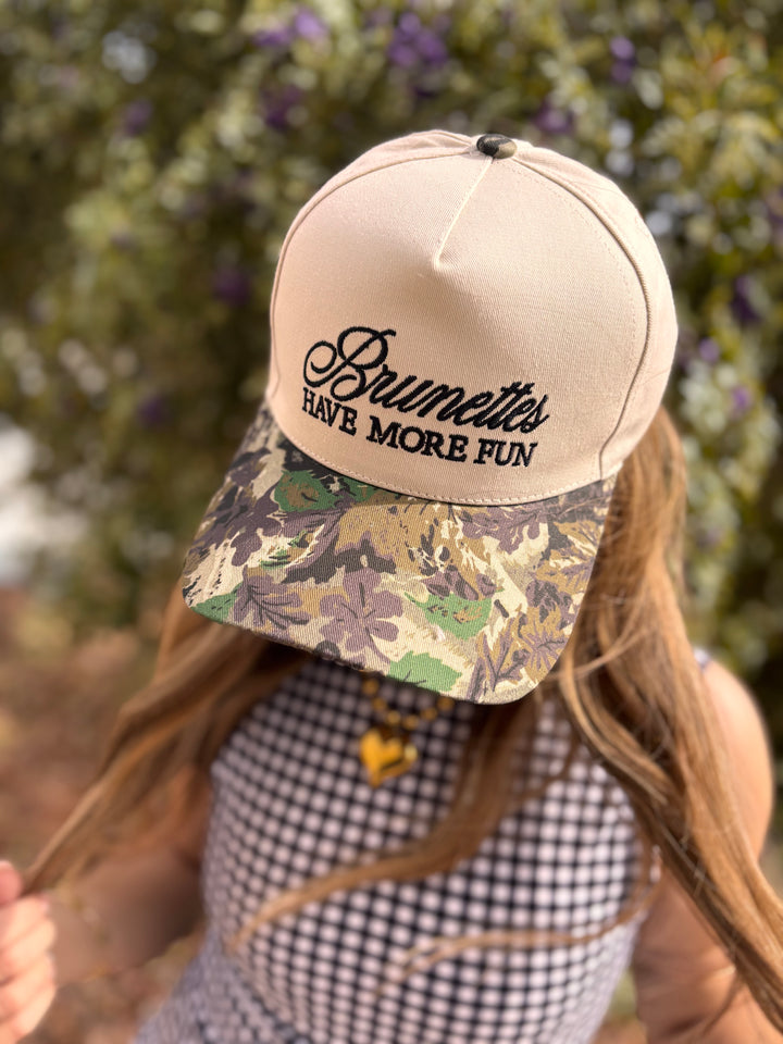 Brunettes Have More Fun Trucker Hat