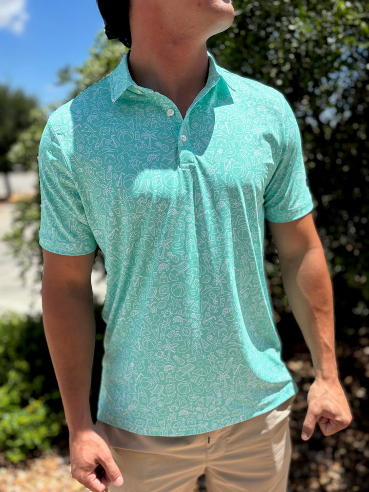 Sailin' Men's Polo