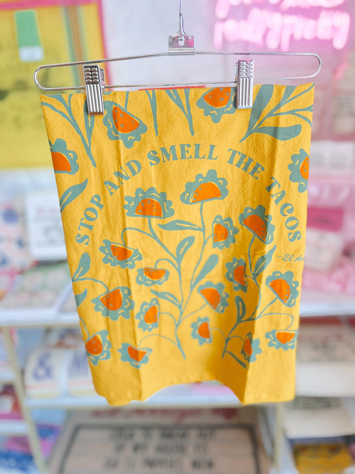 Smell The Tacos Kitchen Towel