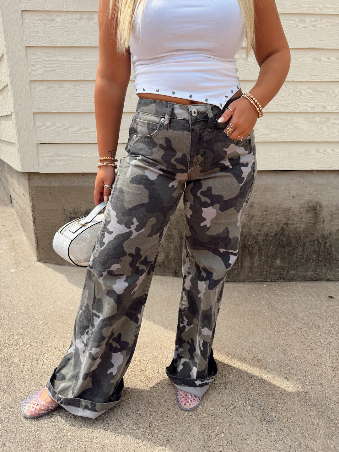 Wanted & Wild Camo Pants