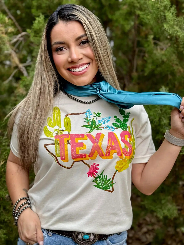 Wildflower & Wander Texas Tee