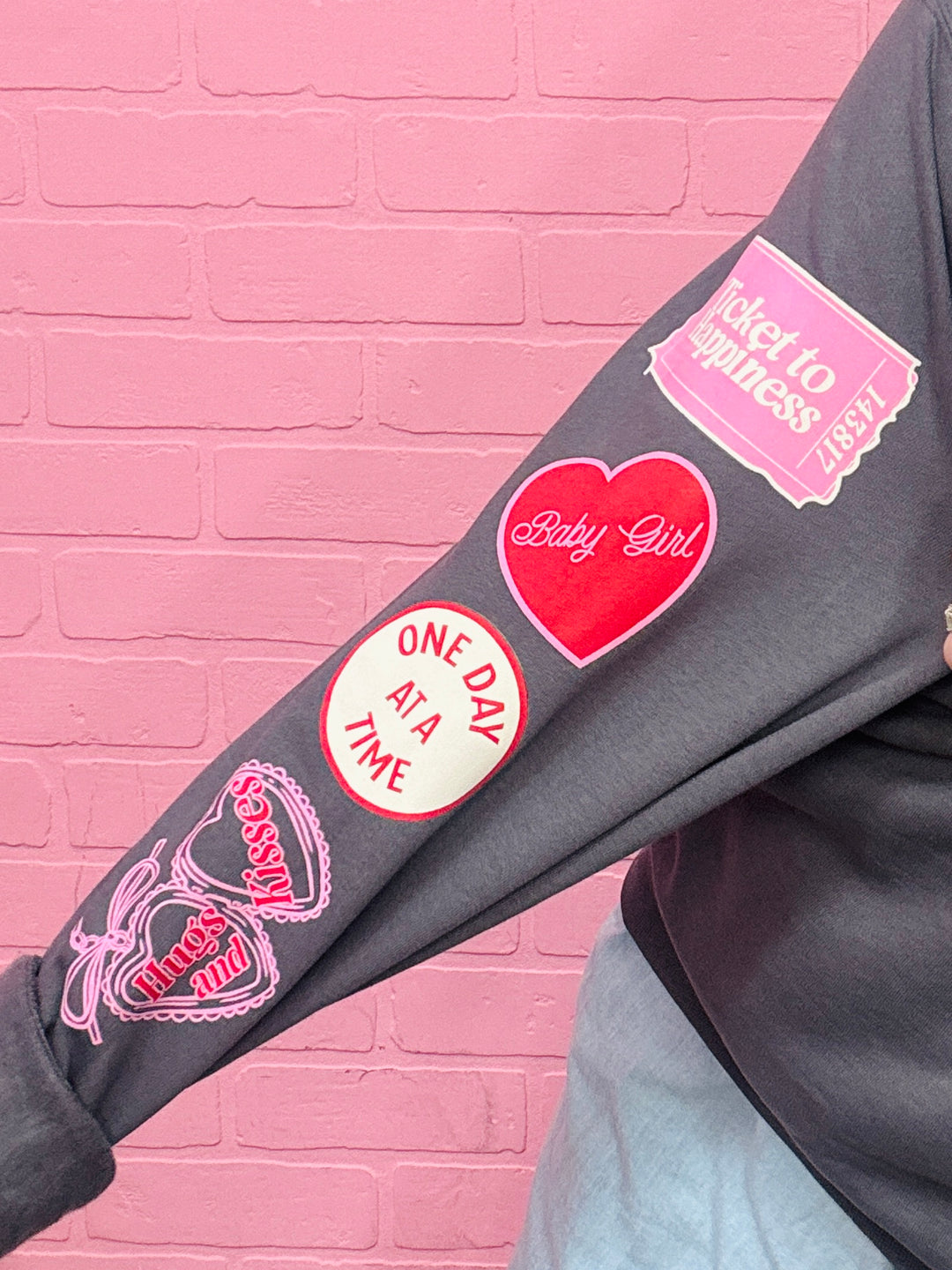 Lover Girl Patch Sweater