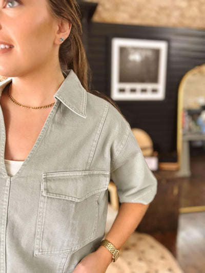The Eve Denim Top