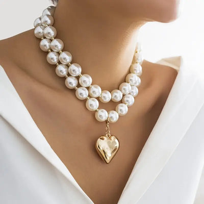 The Lustrous Pearl Beaded Necklace