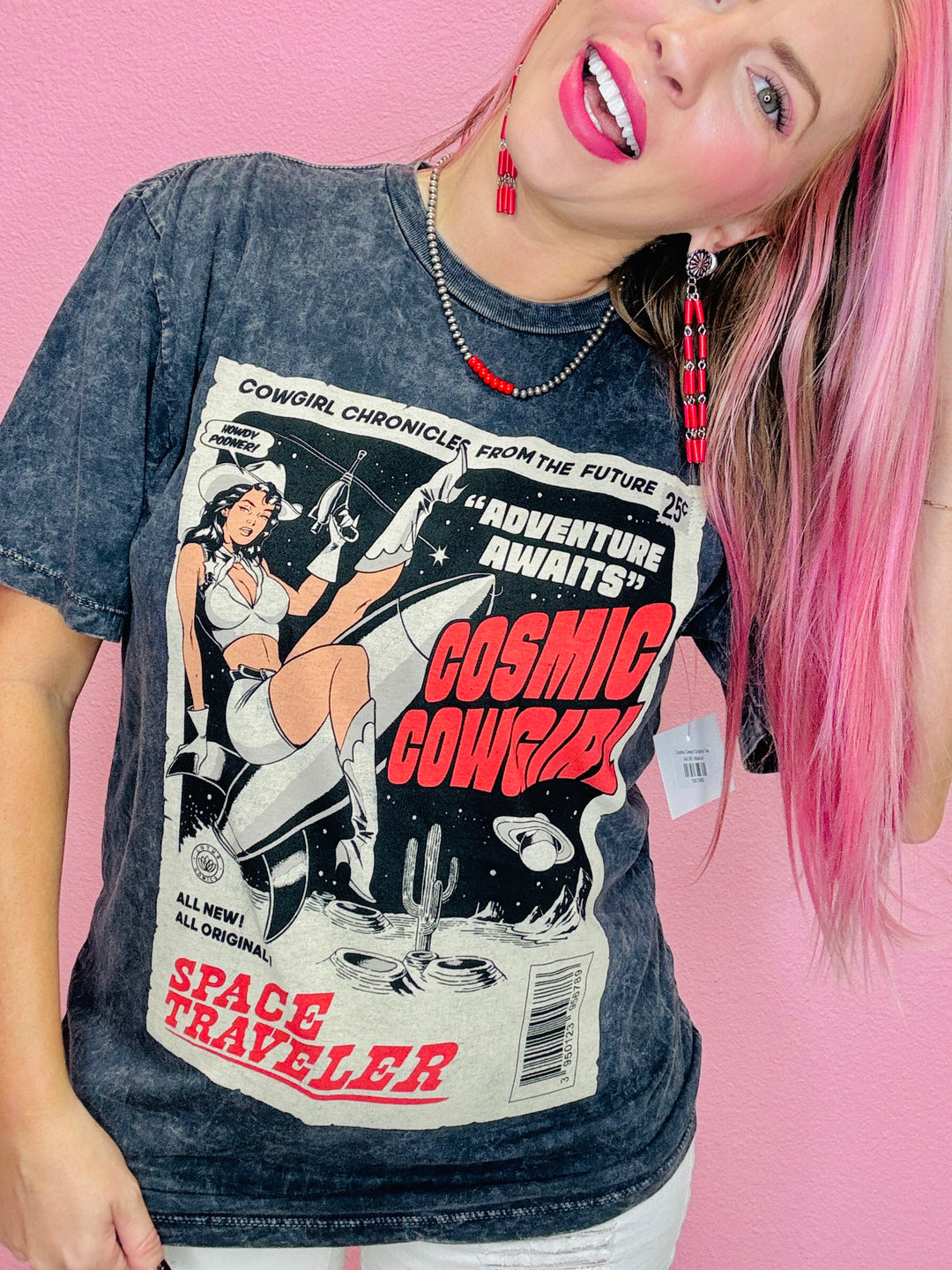 Cosmic Cowgirl Graphic Tee