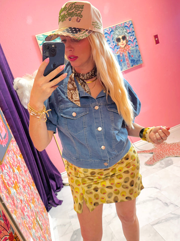 Cool Girl Classic Denim Top