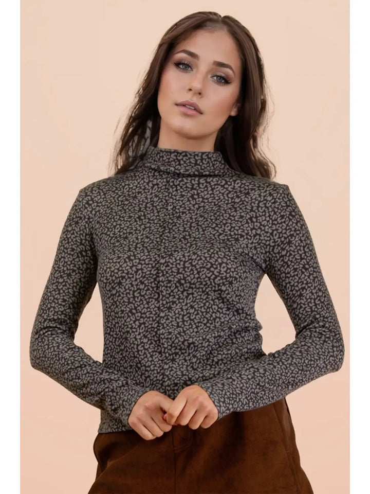 The Savannah Leopard Top