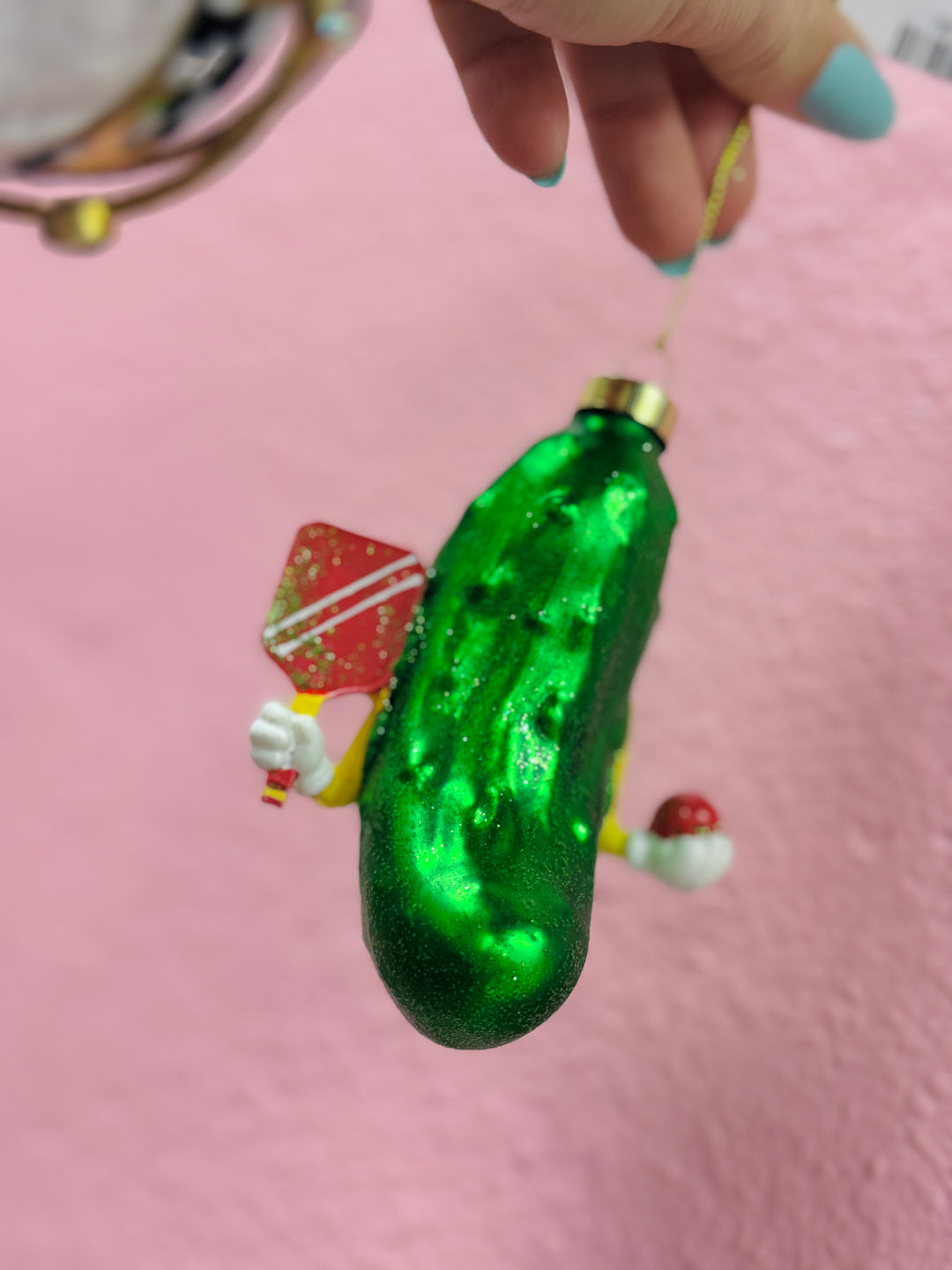 Festive Pickle Play Ornament