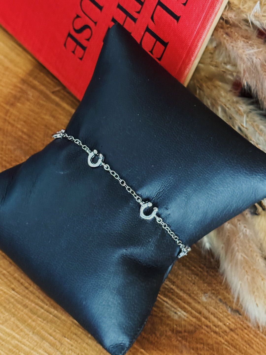 18K Lucky Horshoe Charm Bracelet