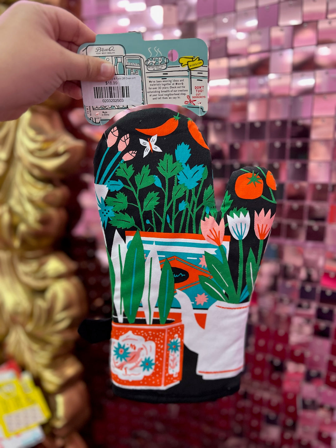 Parsley, Sage, Rosemary & Fuck Off Oven Mitt