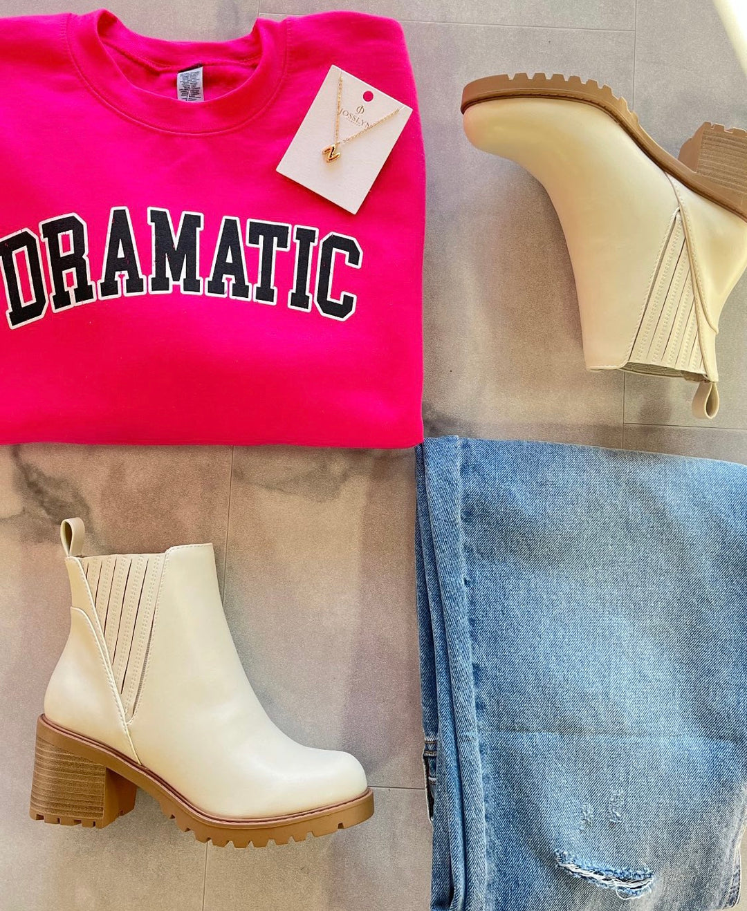 Dramatic Crewneck Sweater