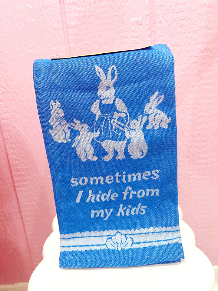 Hide From My Kids Dish Towel