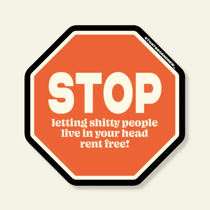 In Your Head For Free Sticker