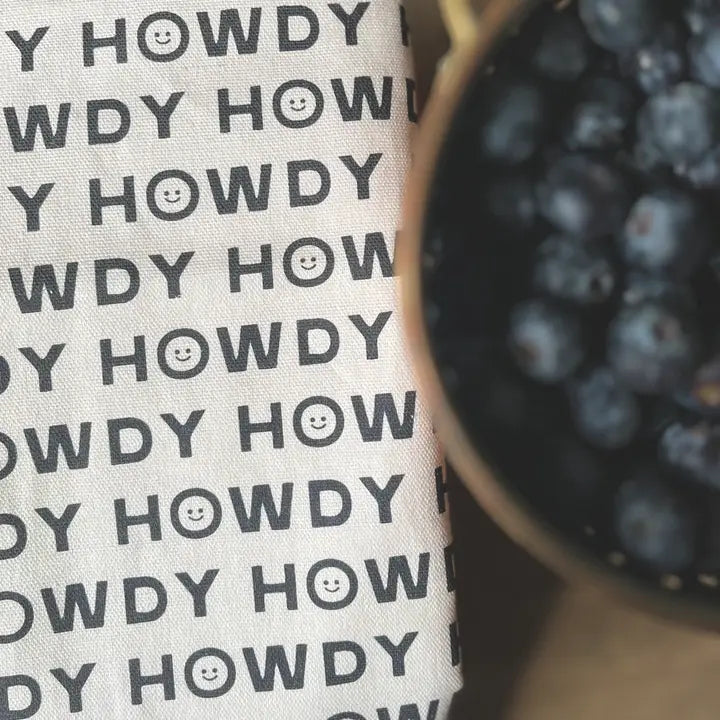 The Sweet Howdy Tea Towel