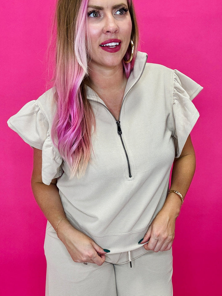 The Chicago Ruffle Top