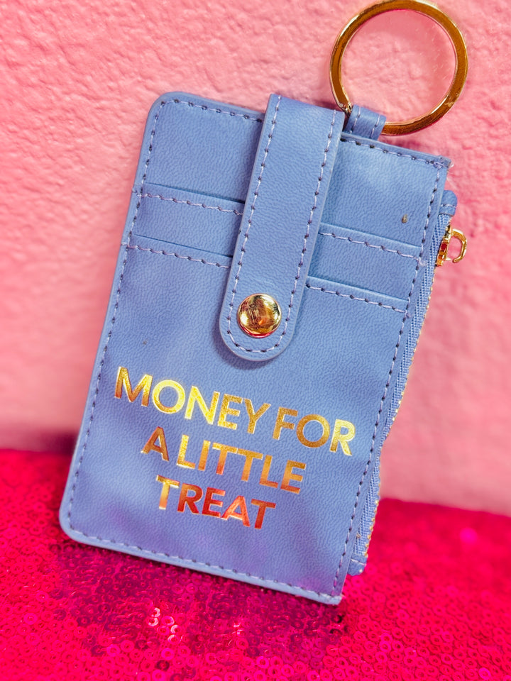 Money For A Little Treat Keychain Wallet