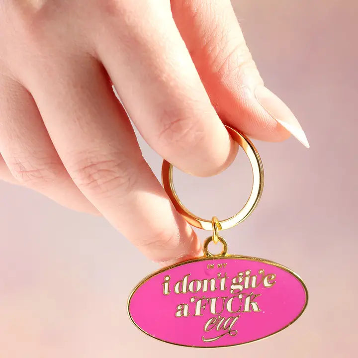 I Don't Give A Fuck Era Keychain