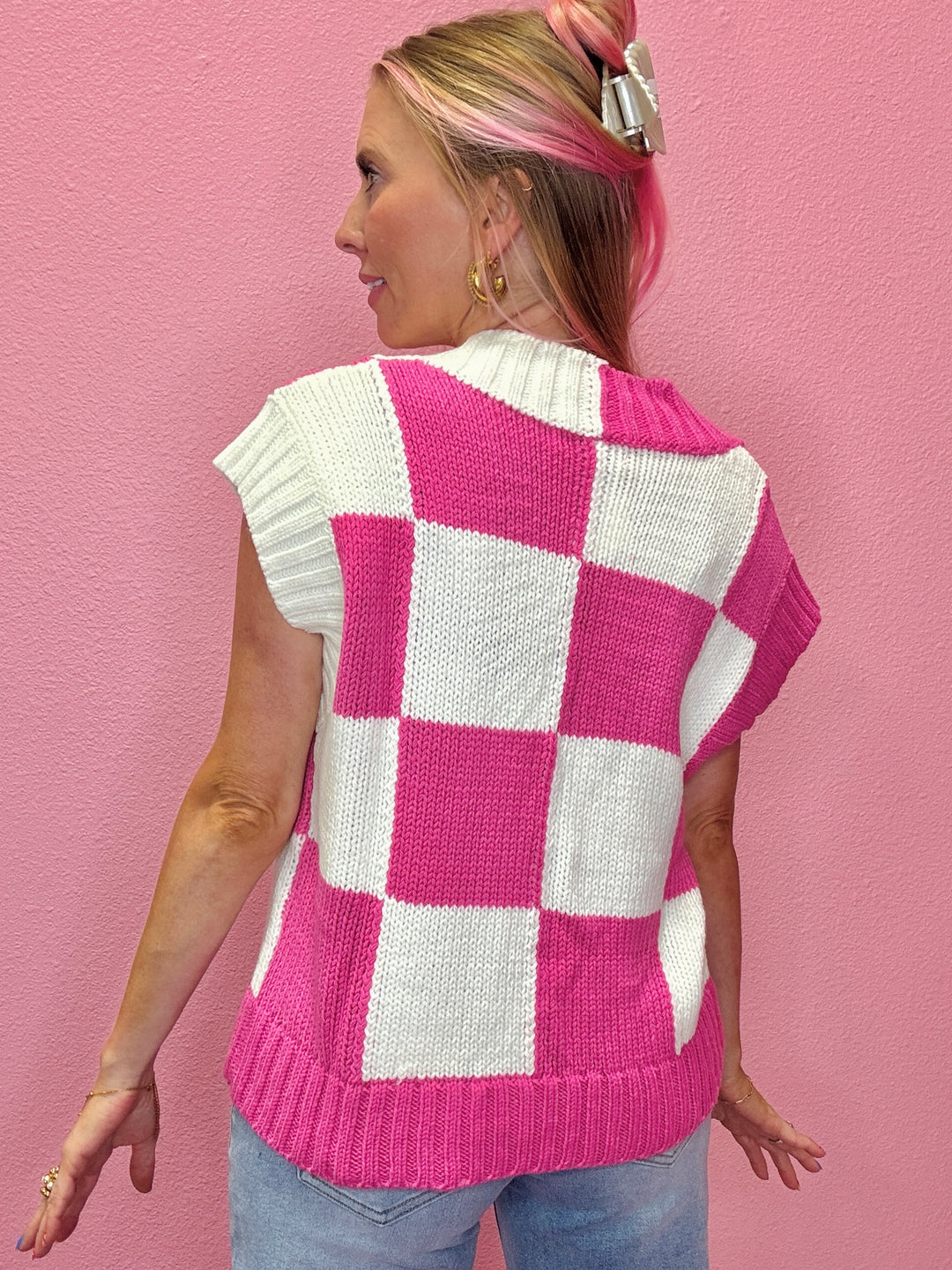 The Rany Checkered Vest