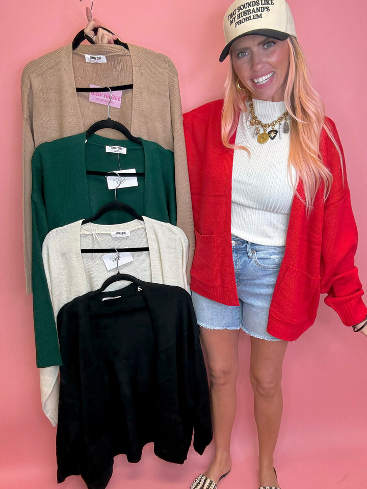 Cozy Comfort Oversized Cardigan