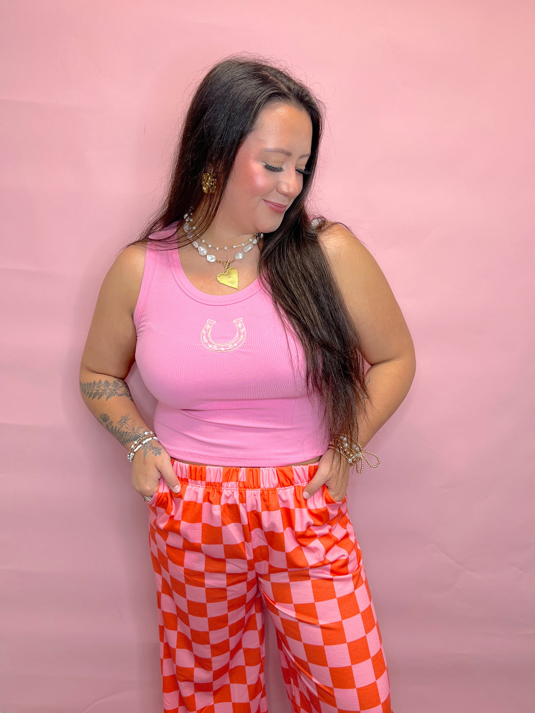 The Riley Checkered Pants