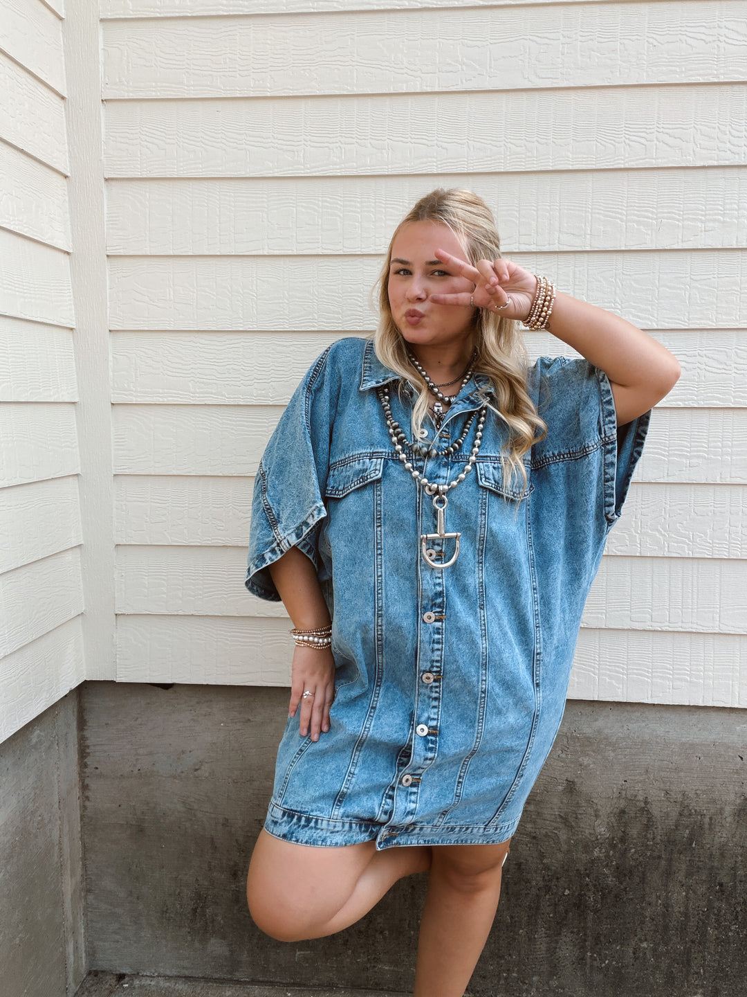 Denim Days Chambray Dress