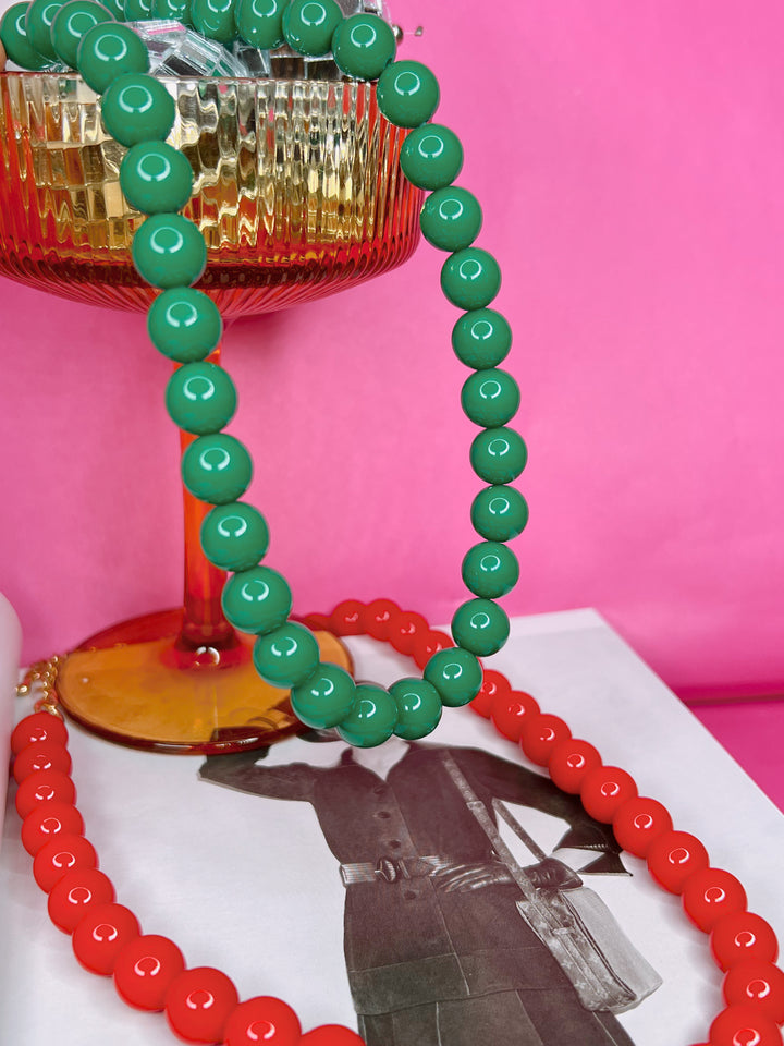 Santa Baby Beaded Necklace