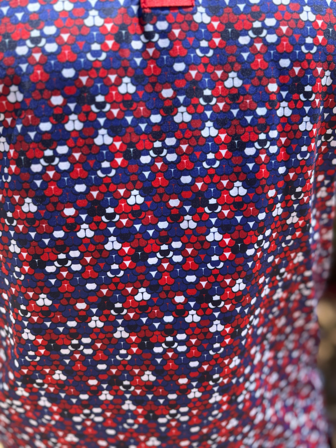 Whale Tail Freedom Cheeks Polo