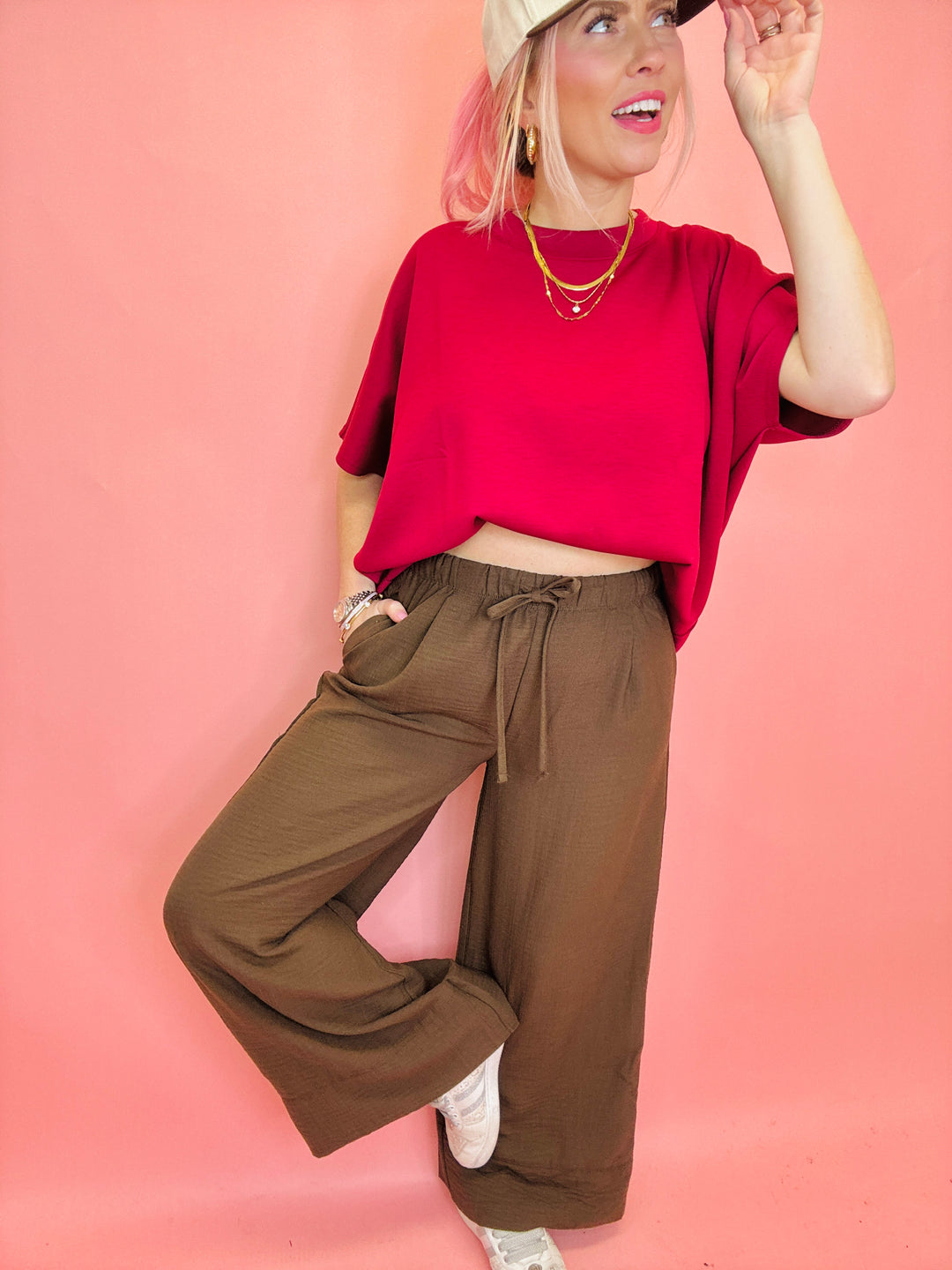 The Breezy Bliss Drawstring Pants