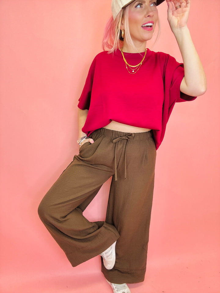 The Breezy Bliss Drawstring Pants