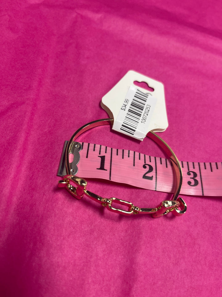 Golden Gallop Cuff Bracelet