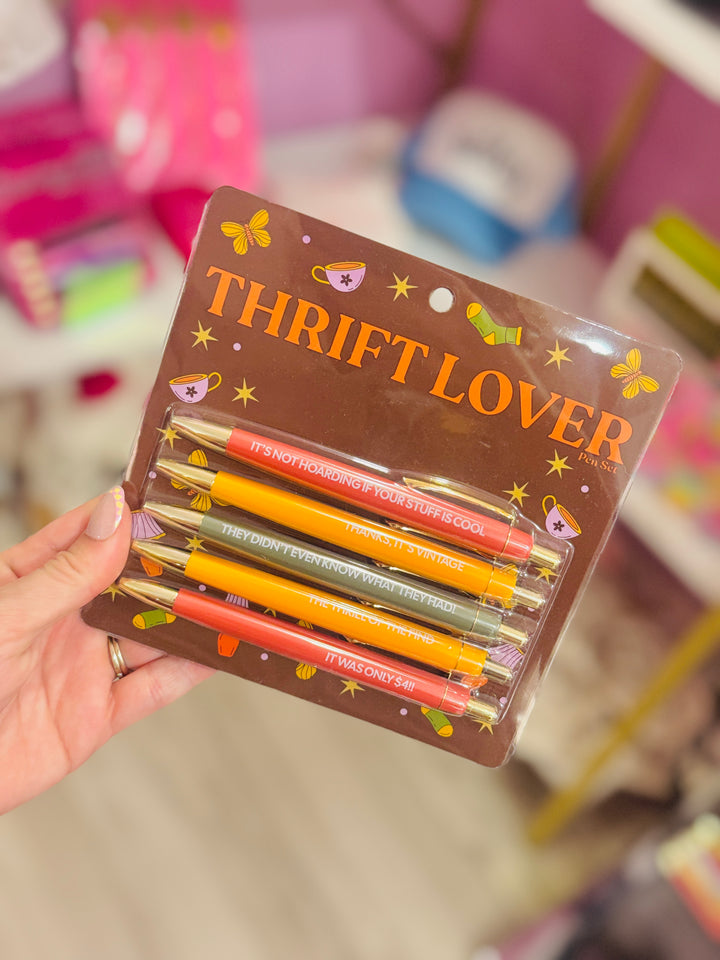 Thrift Lover Pen Set