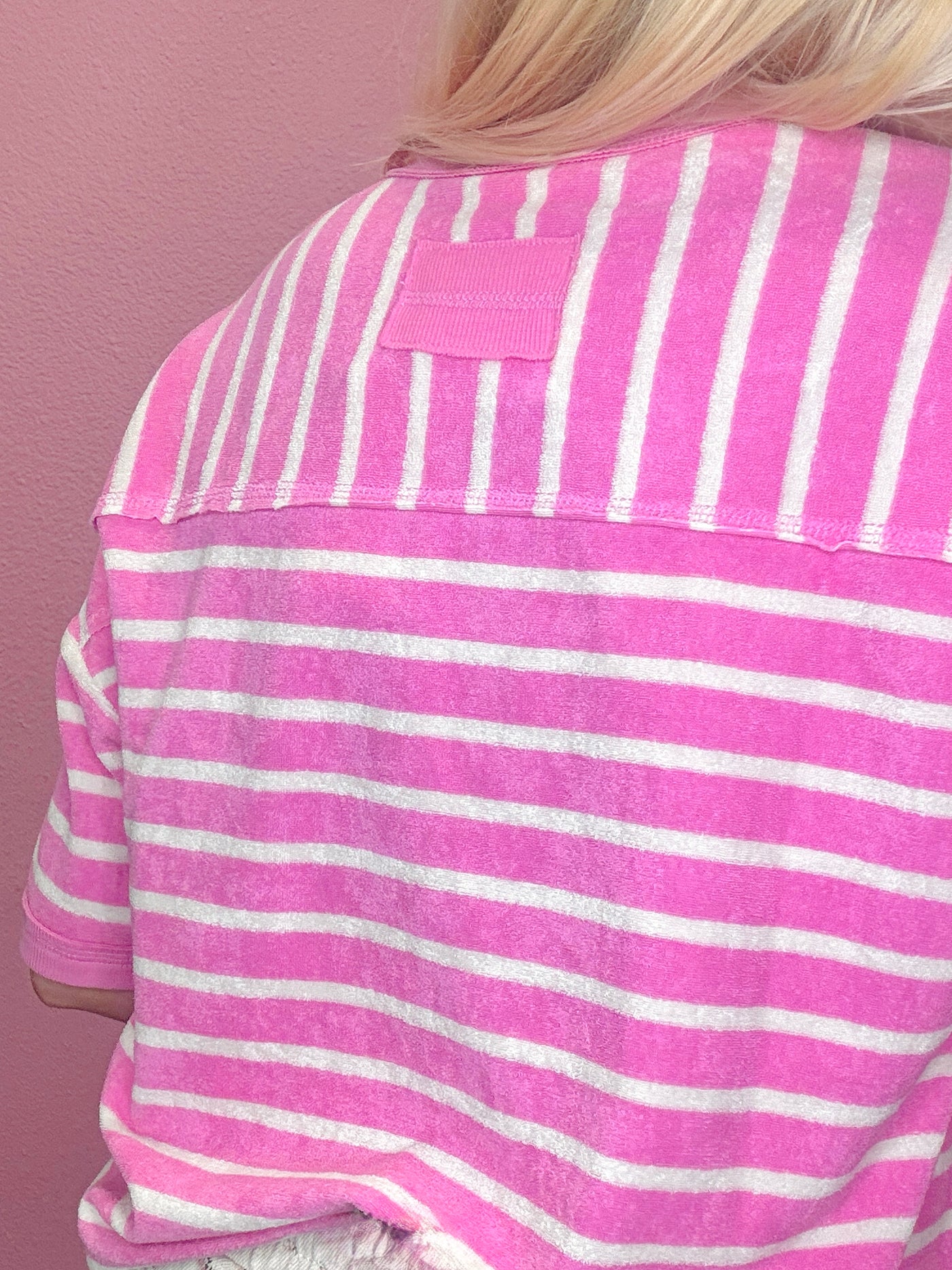 The Terry Striped Top