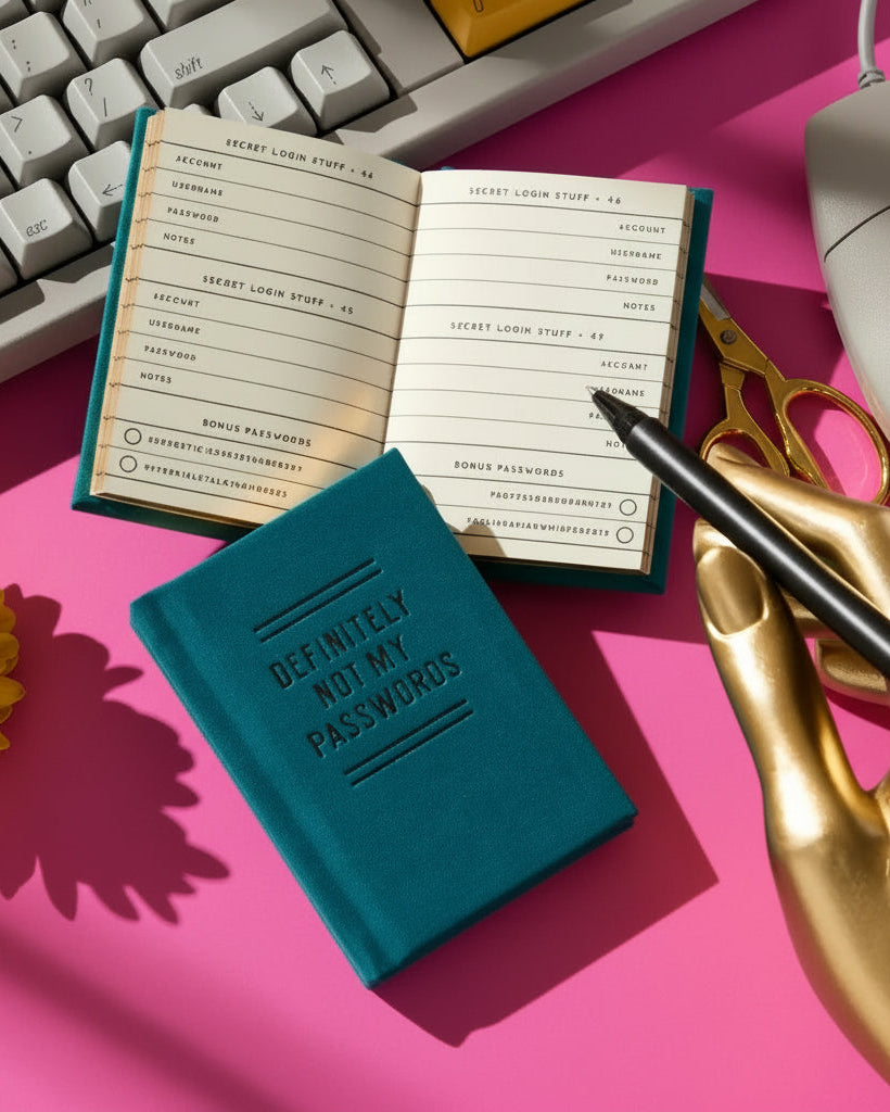 Definitely Not My Passwords Diary