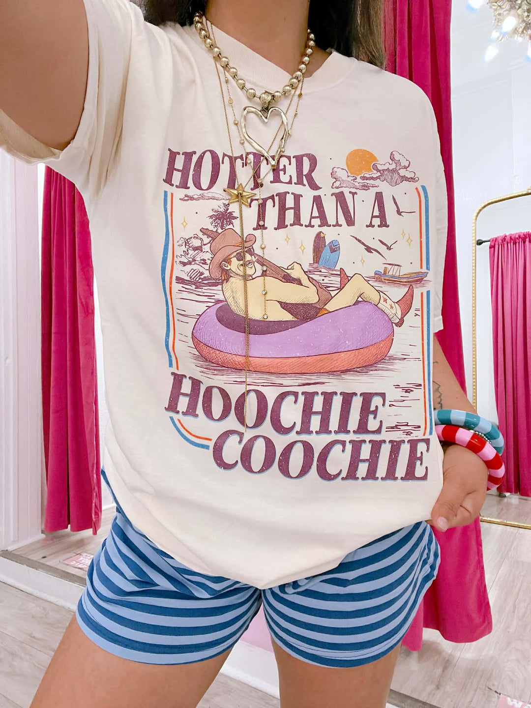 Hotter Than A Hoochie Coochie Graphic Tee