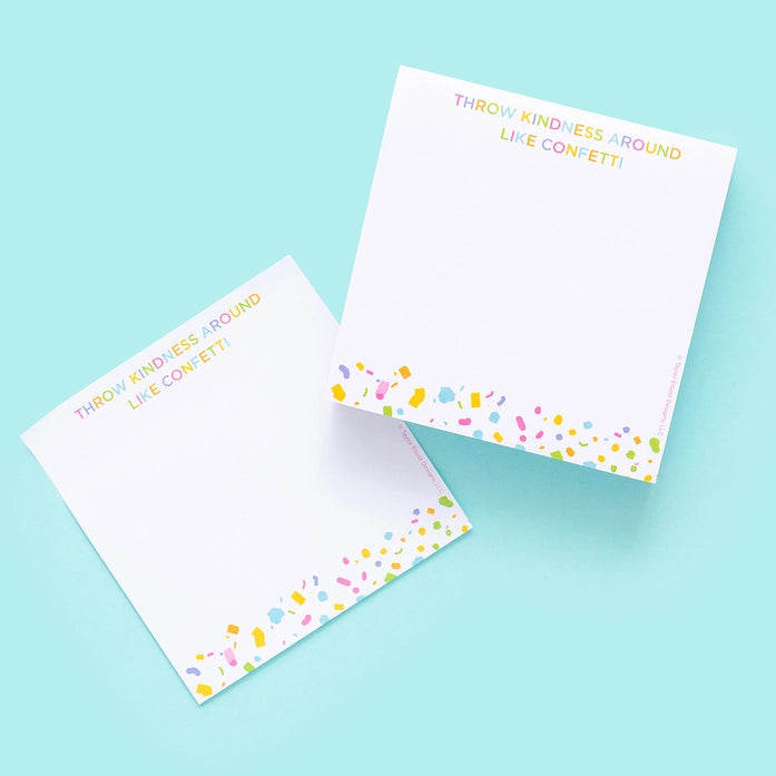Confetti Sticky Note Pad