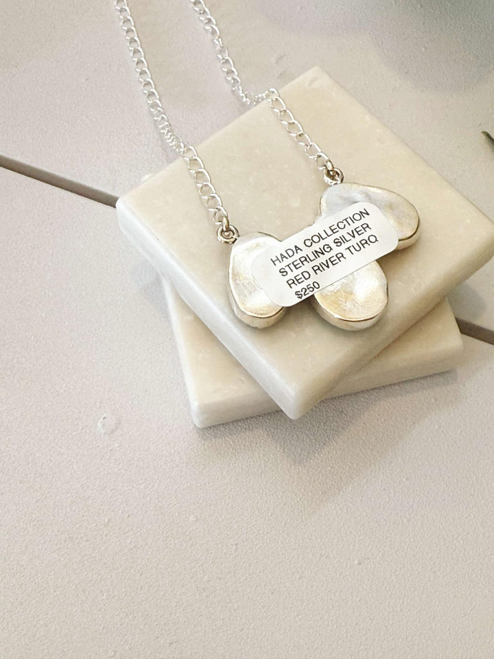 Authentic Red River Flow Sterling Silver Necklace #311