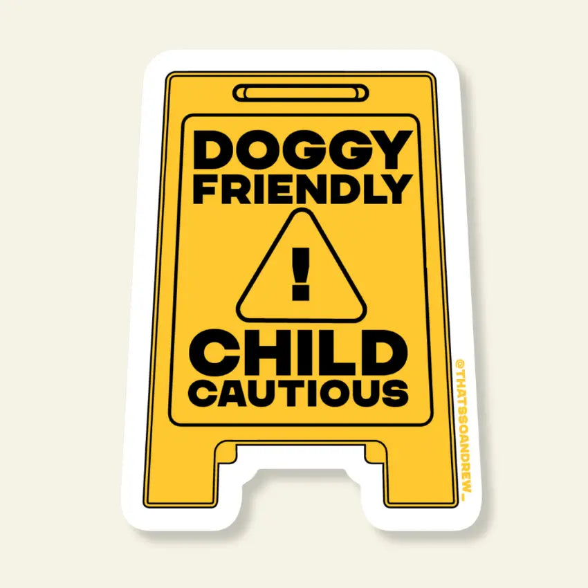 Doggy Friendly Sticker