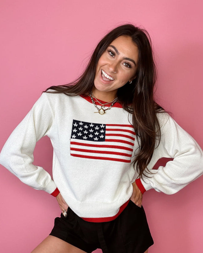 The Star Spangled Snuggle Sweater