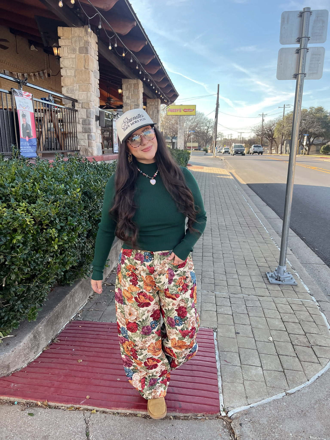 The Flower Power Cargo Joggers