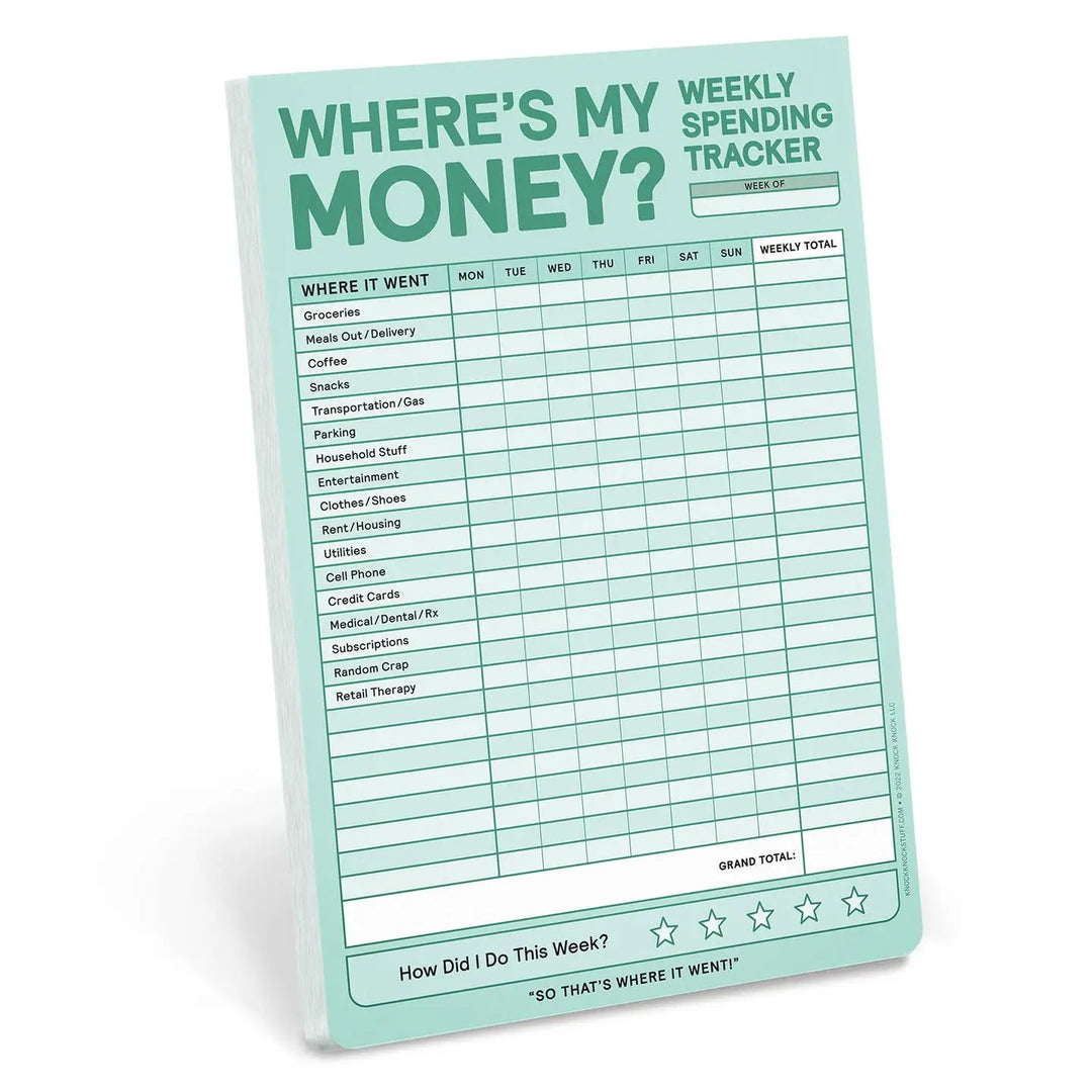 Where's My Money Tracker