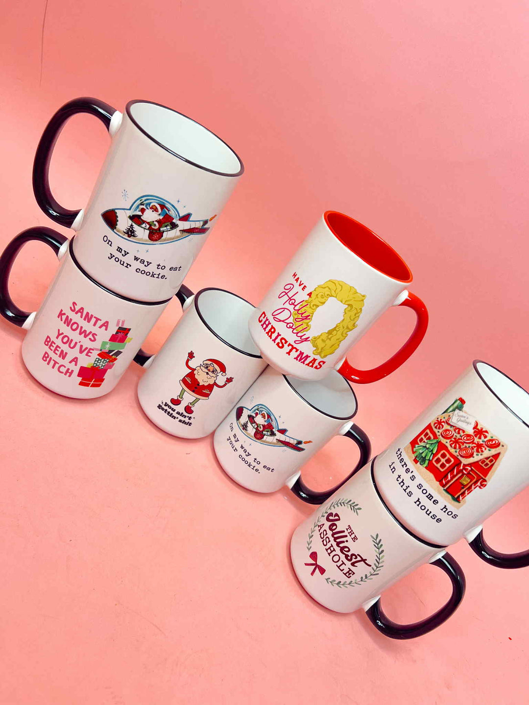 On My Way To Eat Your Cookie Santa Coffee Mug