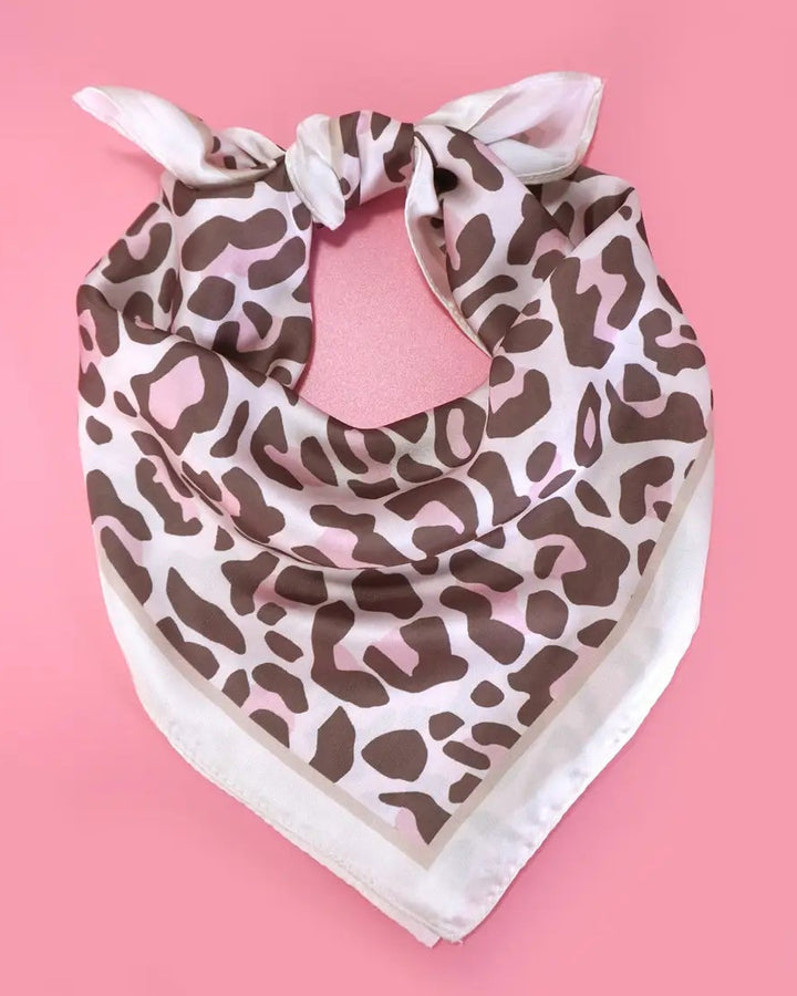 The Leopard Lady Pink Scarf