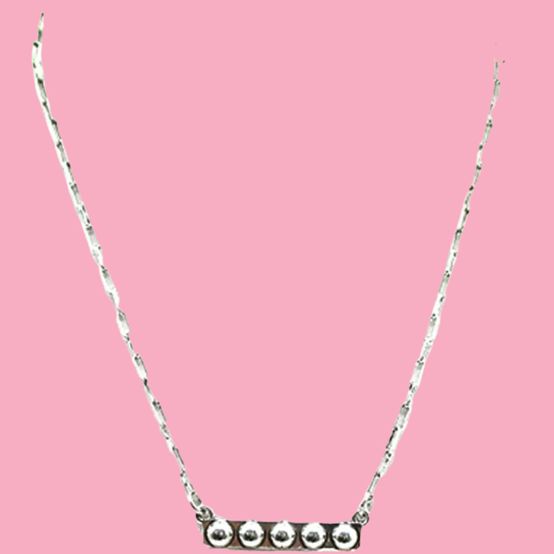 Western Bubble Bar Necklace