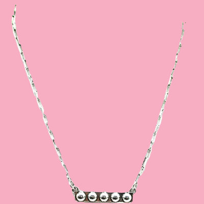 Western Bubble Bar Necklace