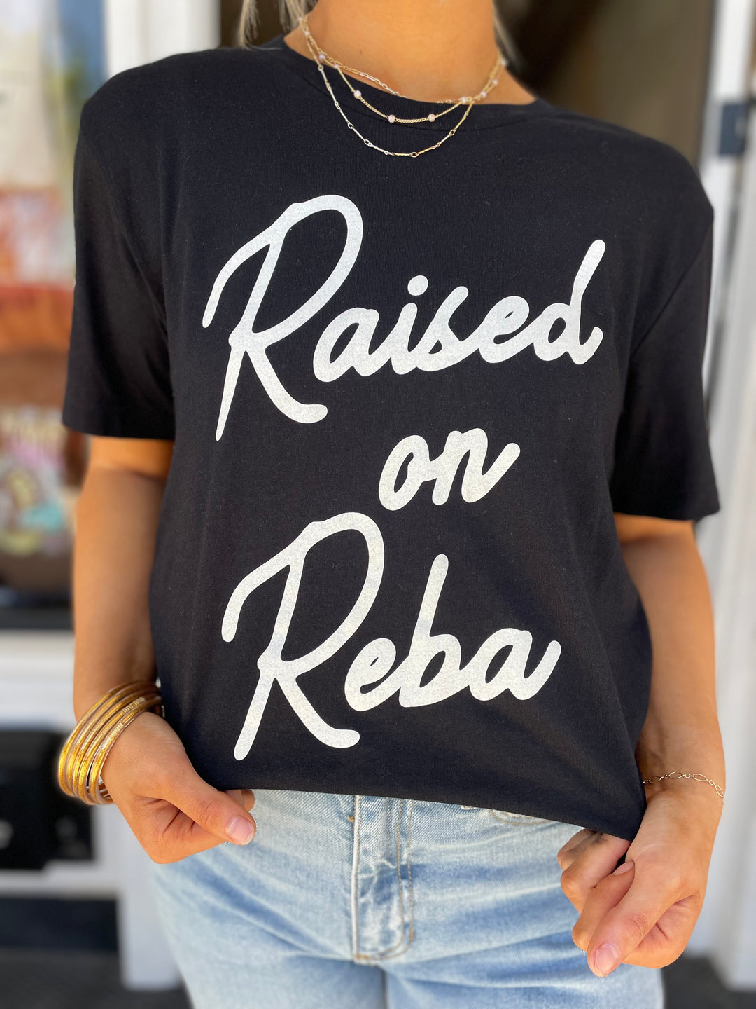 Raised On Reba Graphic Tee